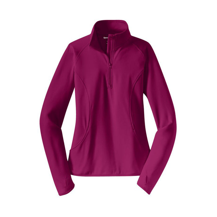 Custom Logo: 1/4-Zip Performance Pullover (Ladies) - Various Colors