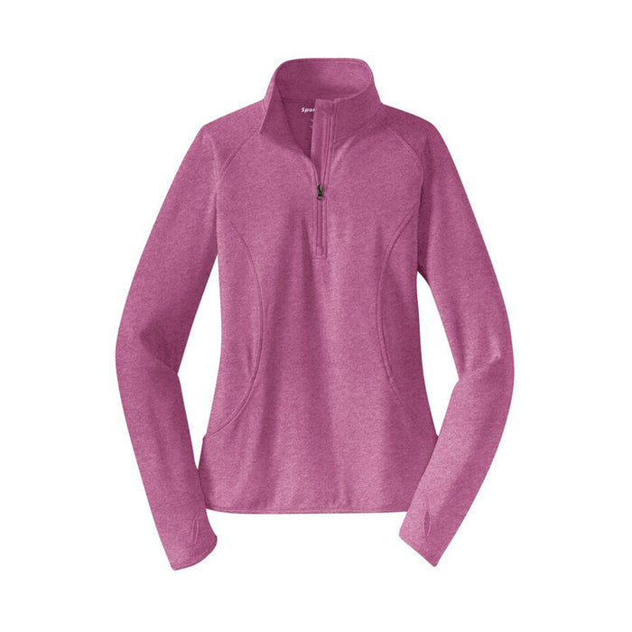 Custom Logo: 1/4-Zip Performance Pullover (Ladies) - Various Colors