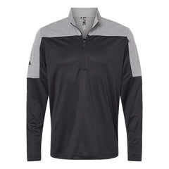 Custom Logo: Adidas Colorblocked 1/4-Zip Pullover (Men) - Various Colors