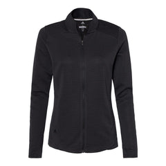 Customized Adidas Textured Full-Zip Jacket - Ladies' - Various Colors