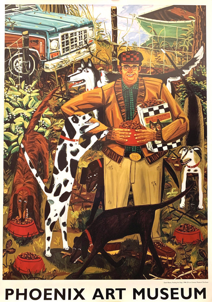 David Bates "Feeding The Dogs" Poster