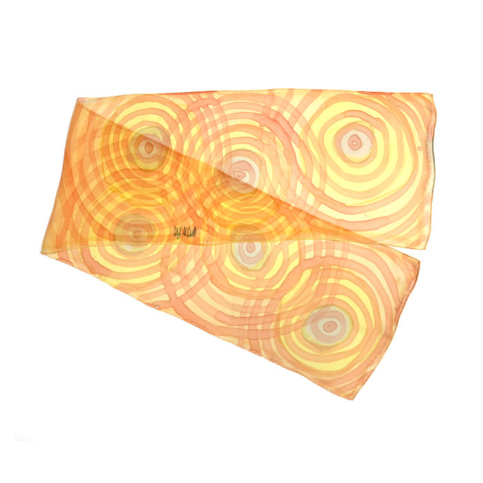 Deboragh McDonnell Large Hand-painted Scarf