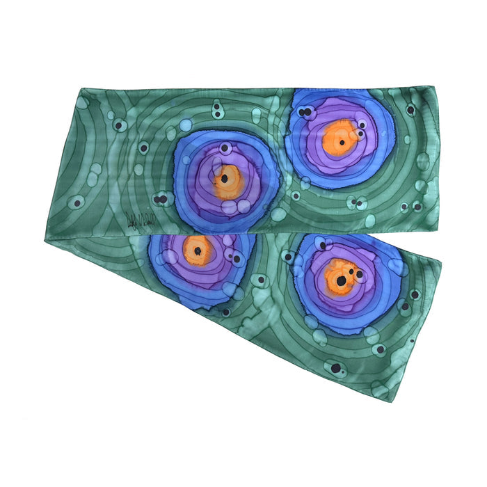 Deboragh McDonnell Large Hand-painted Scarf