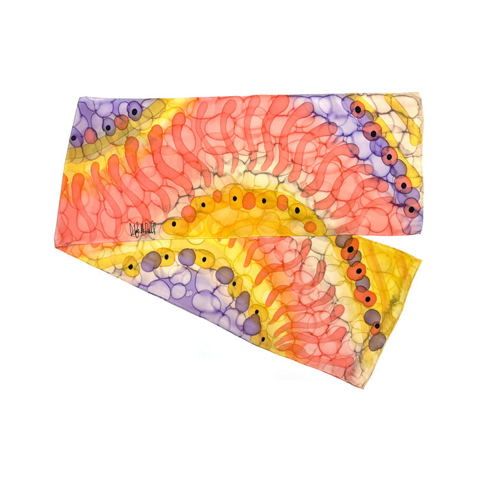 Deboragh McDonnell Medium Hand-Painted Scarves