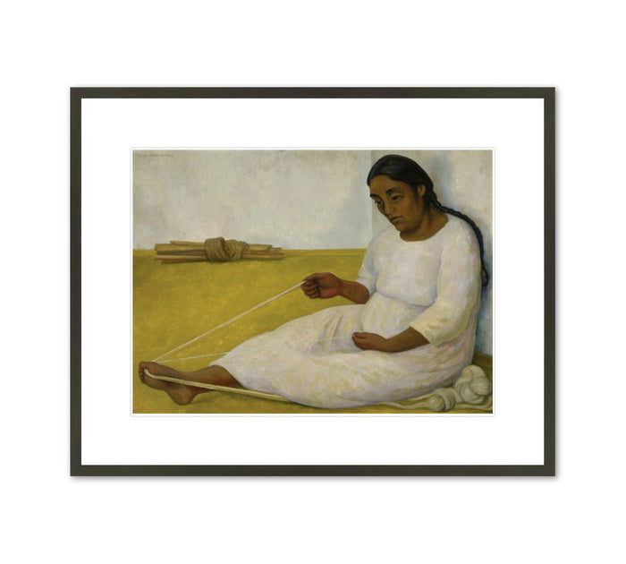 Diego Rivera "Indigena tejiendo (Indian Woman Spinning)"Made-to-Order  Print