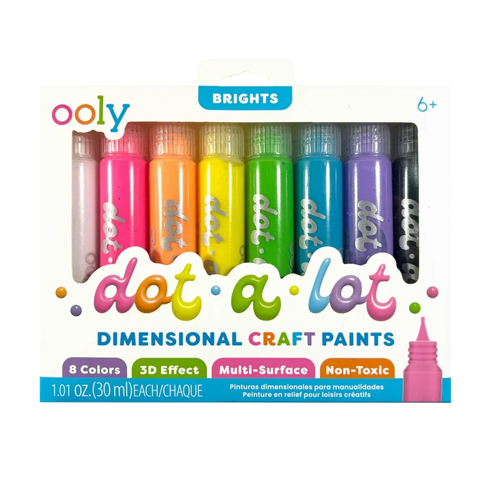 Dot a Lot Dimensional Craft Paint Brights