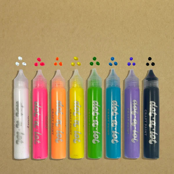 Dot a Lot Dimensional Craft Paint Brights