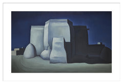 Emil Bisttram "Ranchos de Taos Church" Made-to-Order Print