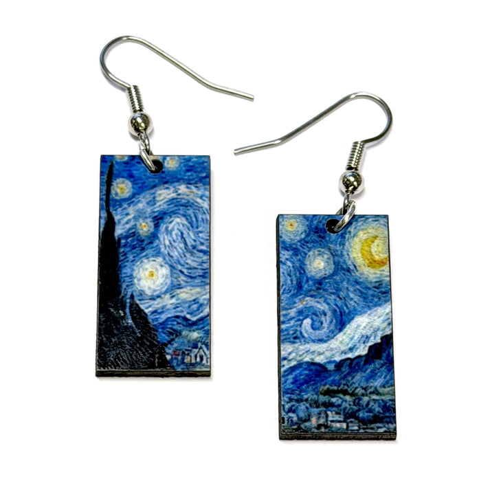 Famous Paintings Dangle Earrings