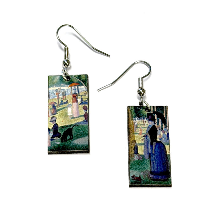 Famous Paintings Dangle Earrings