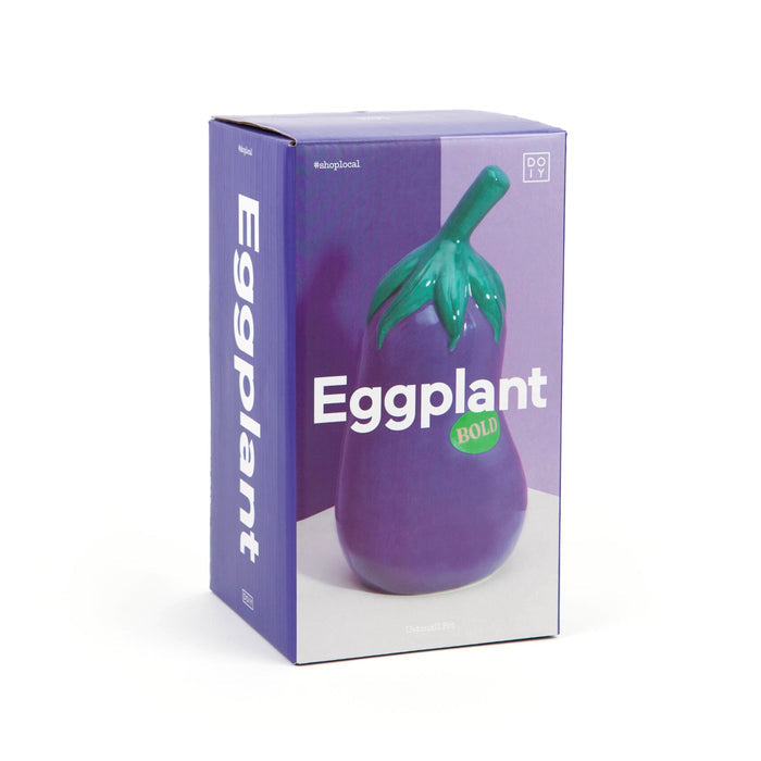 Farmer's Market Eggplant Utensil Pot