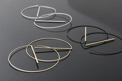 Float Hoop Earrings