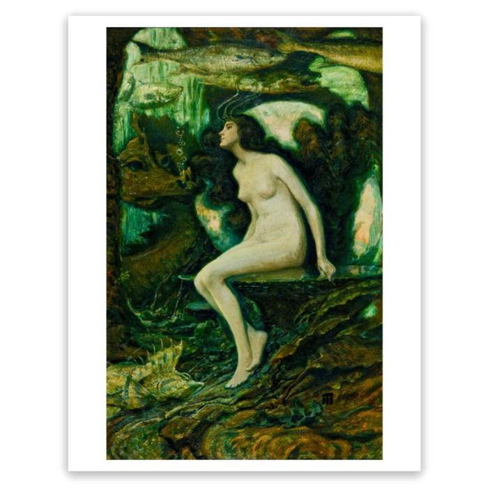 Frederick Judd Waugh "The Mermaid"  Print
