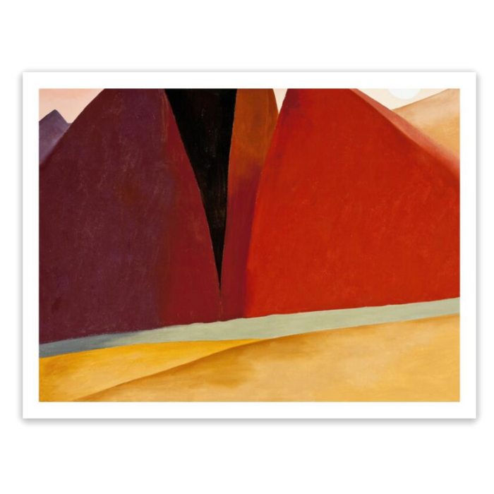 Georgia O'Keeffe "Canyon Country" Print