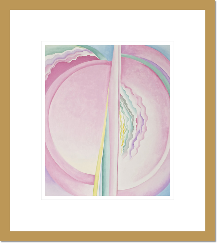 Georgia O'Keeffe "Pink Abstraction" Made-to-Order  Print