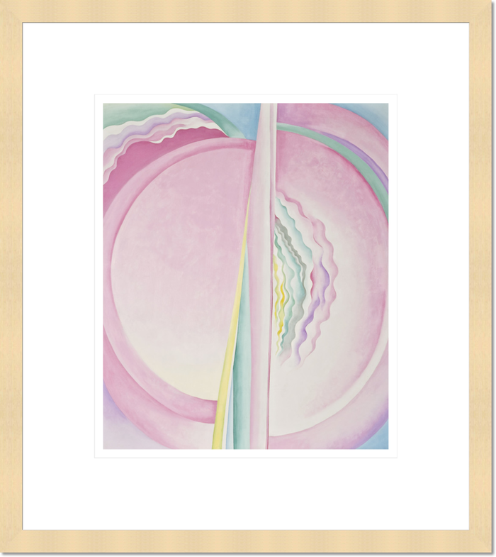Georgia O'Keeffe "Pink Abstraction" Made-to-Order  Print
