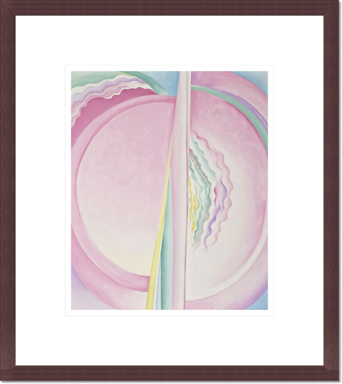 Georgia O'Keeffe "Pink Abstraction" Made-to-Order  Print