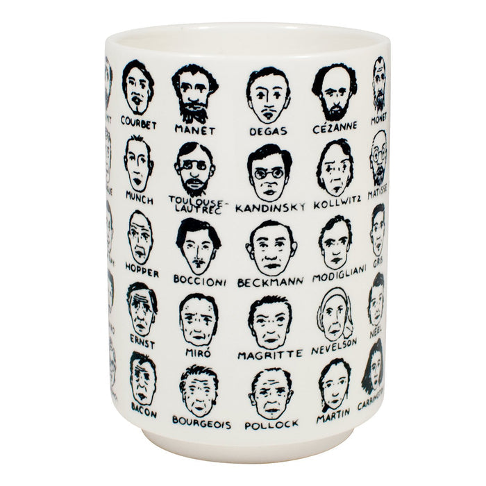 It's Hard To Get a Handle on Modern Art Porcelain Tea Cup