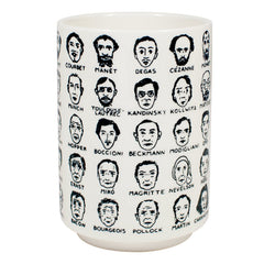 It's Hard To Get a Handle on Modern Art Porcelain Tea Cup