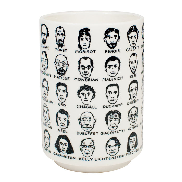 It's Hard To Get a Handle on Modern Art Porcelain Tea Cup