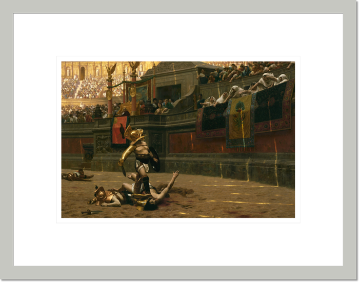 Jean-Léon Gérôme "Pollice Verso" Made-to-Order Print
