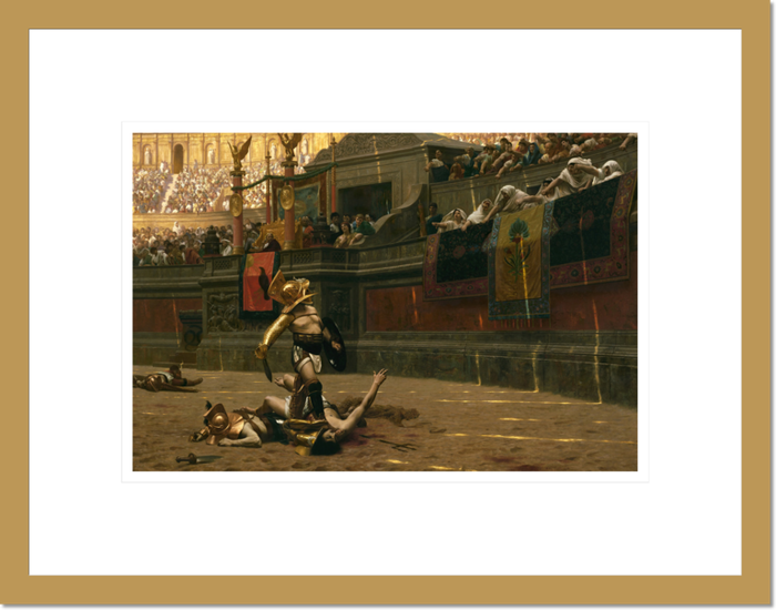 Jean-Léon Gérôme "Pollice Verso" Made-to-Order Print