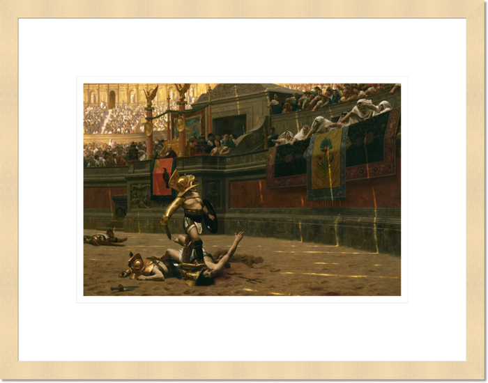 Jean-Léon Gérôme "Pollice Verso" Made-to-Order Print