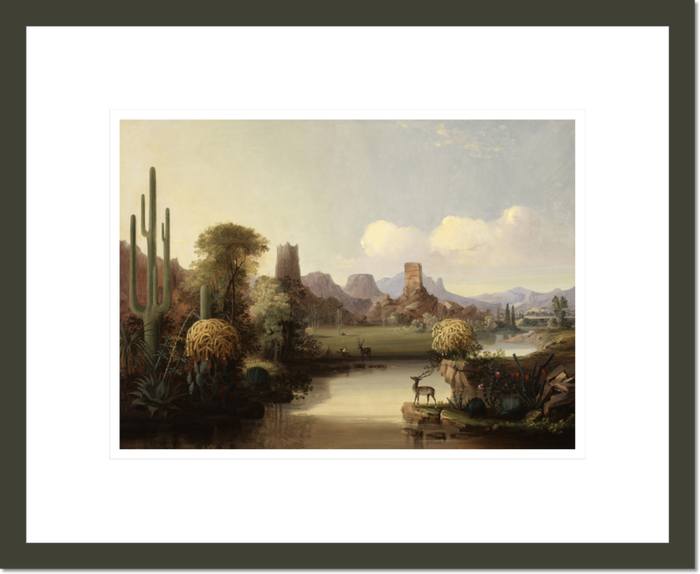 John Mix Stanley "Chain of Spires along the Gila River" Made-to-Order  Print