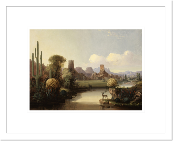John Mix Stanley "Chain of Spires along the Gila River" Made-to-Order  Print