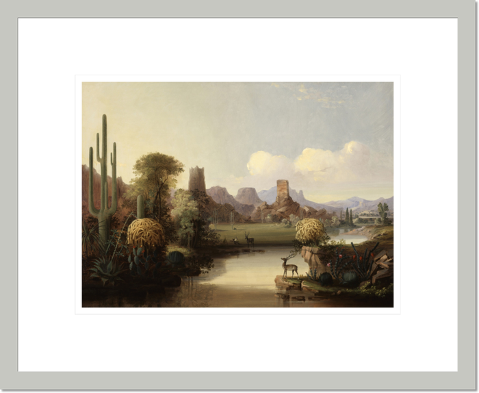 John Mix Stanley "Chain of Spires along the Gila River" Made-to-Order  Print