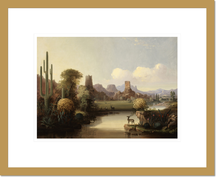 John Mix Stanley "Chain of Spires along the Gila River" Made-to-Order  Print