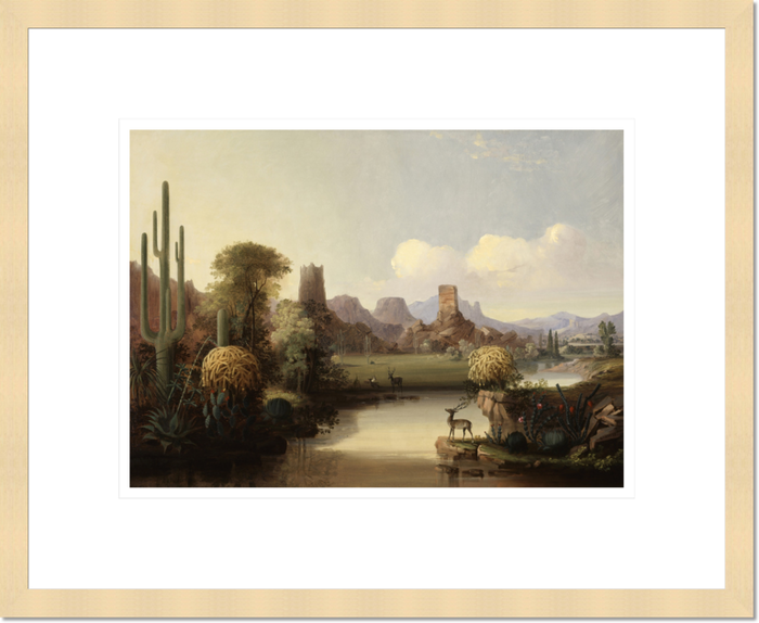 John Mix Stanley "Chain of Spires along the Gila River" Made-to-Order  Print