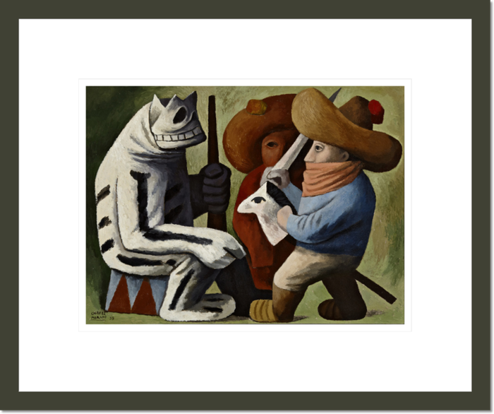 Jose Chavez Morado "Carnival in Huejotzingo (Carnaval en Huejotzingo)" Made-to-Order  Print
