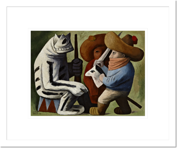Jose Chavez Morado "Carnival in Huejotzingo (Carnaval en Huejotzingo)" Made-to-Order  Print