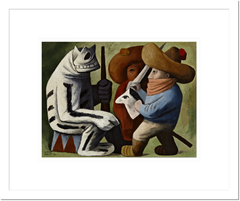Jose Chavez Morado "Carnival in Huejotzingo (Carnaval en Huejotzingo)" Made-to-Order  Print