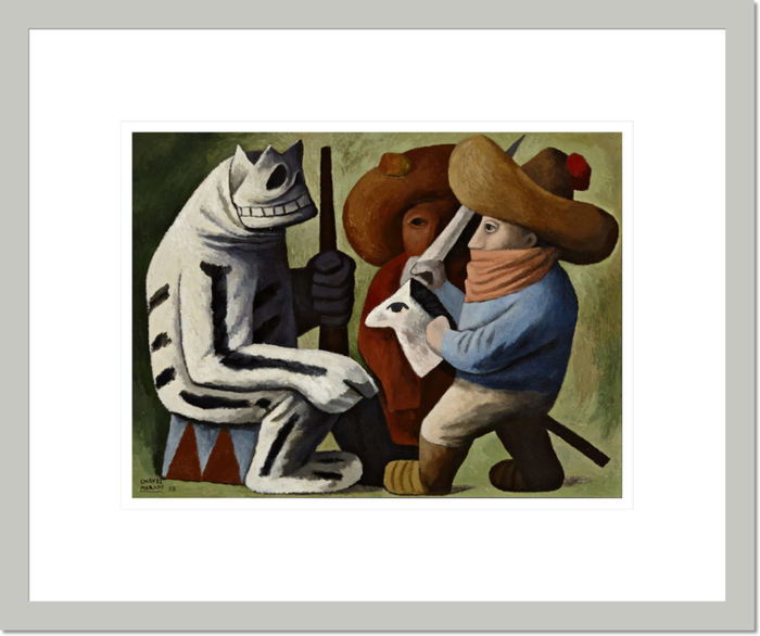 Jose Chavez Morado "Carnival in Huejotzingo (Carnaval en Huejotzingo)" Made-to-Order  Print