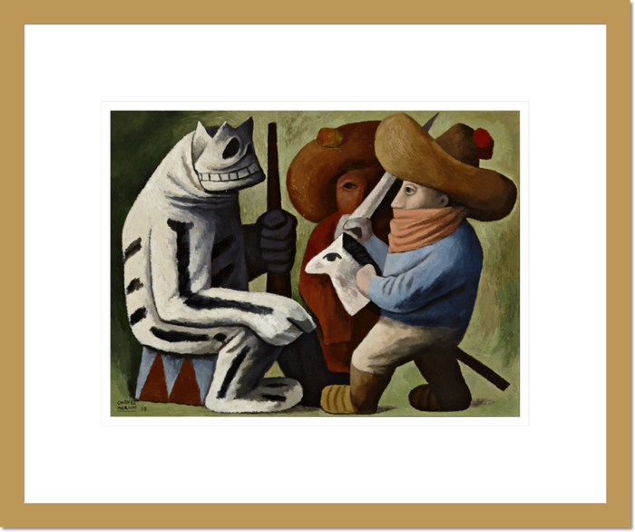 Jose Chavez Morado "Carnival in Huejotzingo (Carnaval en Huejotzingo)" Made-to-Order  Print