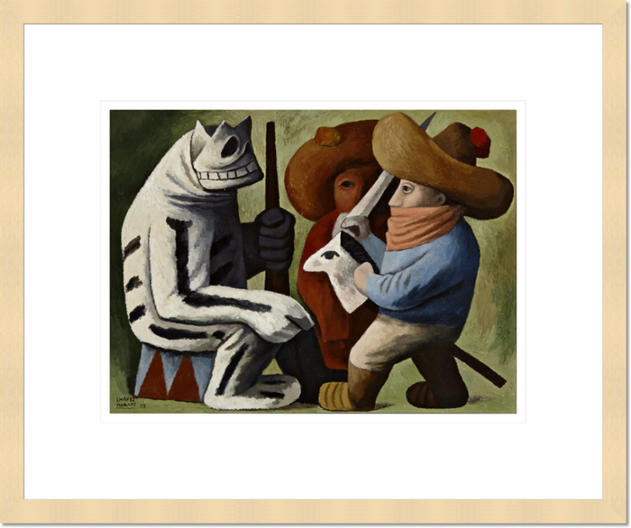Jose Chavez Morado "Carnival in Huejotzingo (Carnaval en Huejotzingo)" Made-to-Order  Print