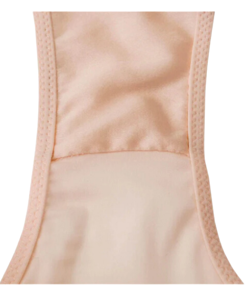 white silk and cotton underwear  lining