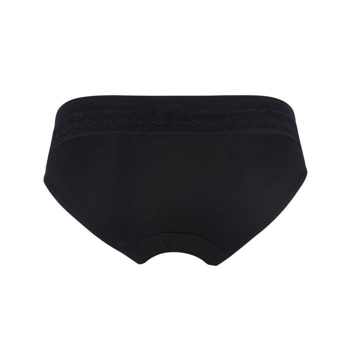 Organic pima cotton and 100% pure silk briefs for eczema in the groin area,