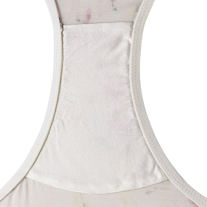 inner lining of Pure Silk and Organic Cotton briefs made for people with latex sensitivity or eczema in the groin area