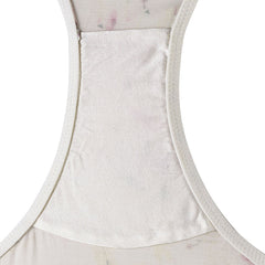 inner lining of Pure Silk and Organic Cotton briefs made for people with latex sensitivity or eczema in the groin area