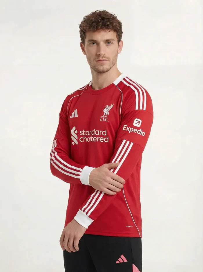 LIVERPOOL FC 2025/26 LONG SLEEVE HOME SHIRT