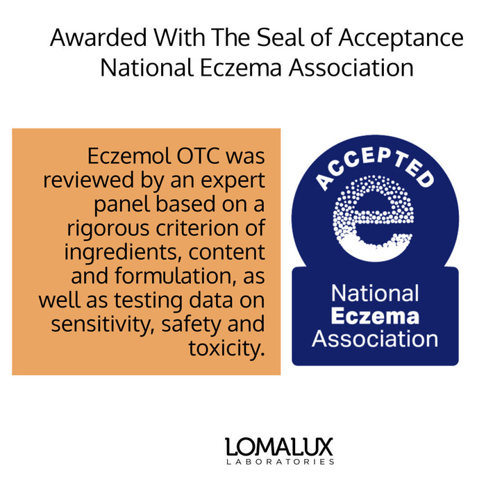 LomaLux Eczemol OTC Topical Eczema Hydrogel Spray with Hypochlorous Acid (HOCl)