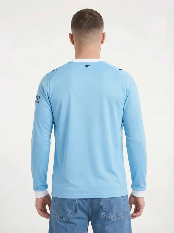 MANCHESTER CITY 2025/26 LONG SLEEVE HOME SHIRT