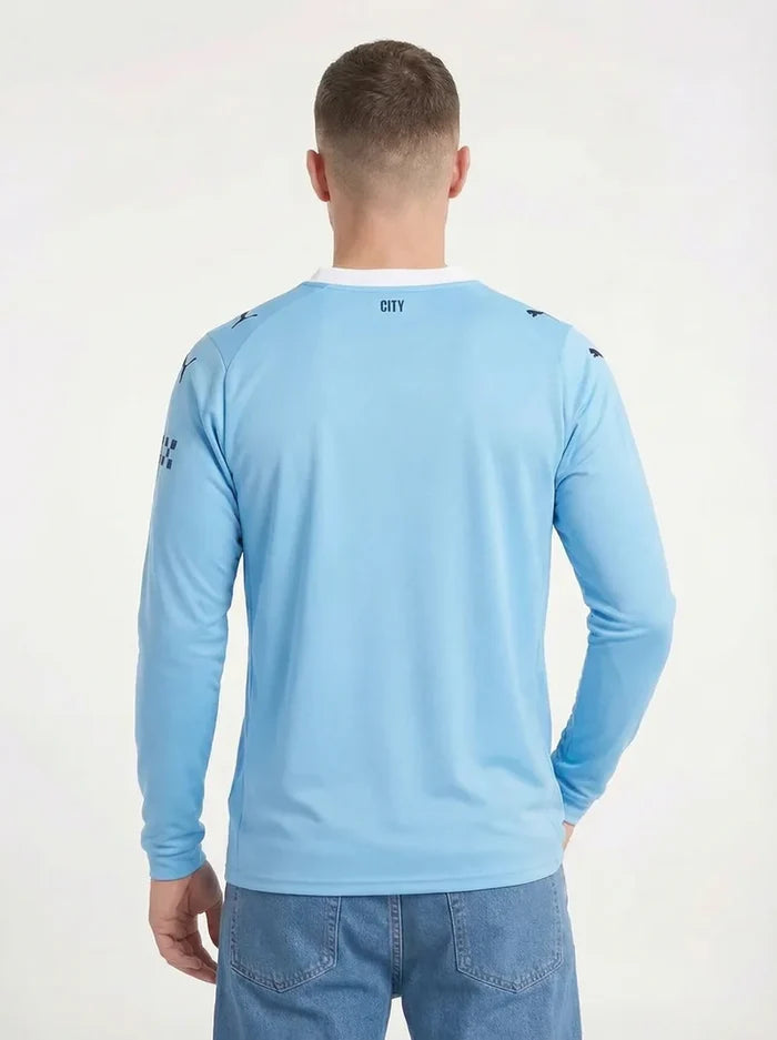 MANCHESTER CITY 2025/26 LONG SLEEVE HOME SHIRT