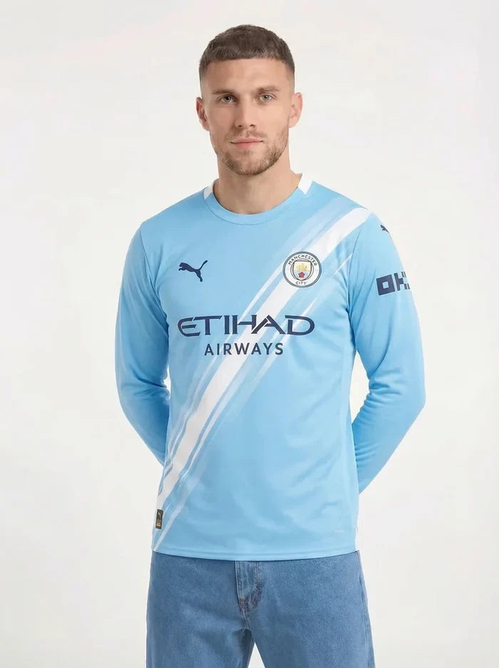 MANCHESTER CITY 2025/26 LONG SLEEVE HOME SHIRT
