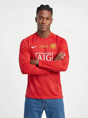 MANCHESTER UNITED FC CLASSIC LONG SLEEVE SHIRT 2007-08