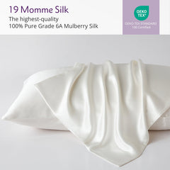 Mulberry Silk Pillowcase - 19 Momme