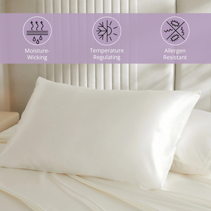 Mulberry Silk Pillowcase - 19 Momme